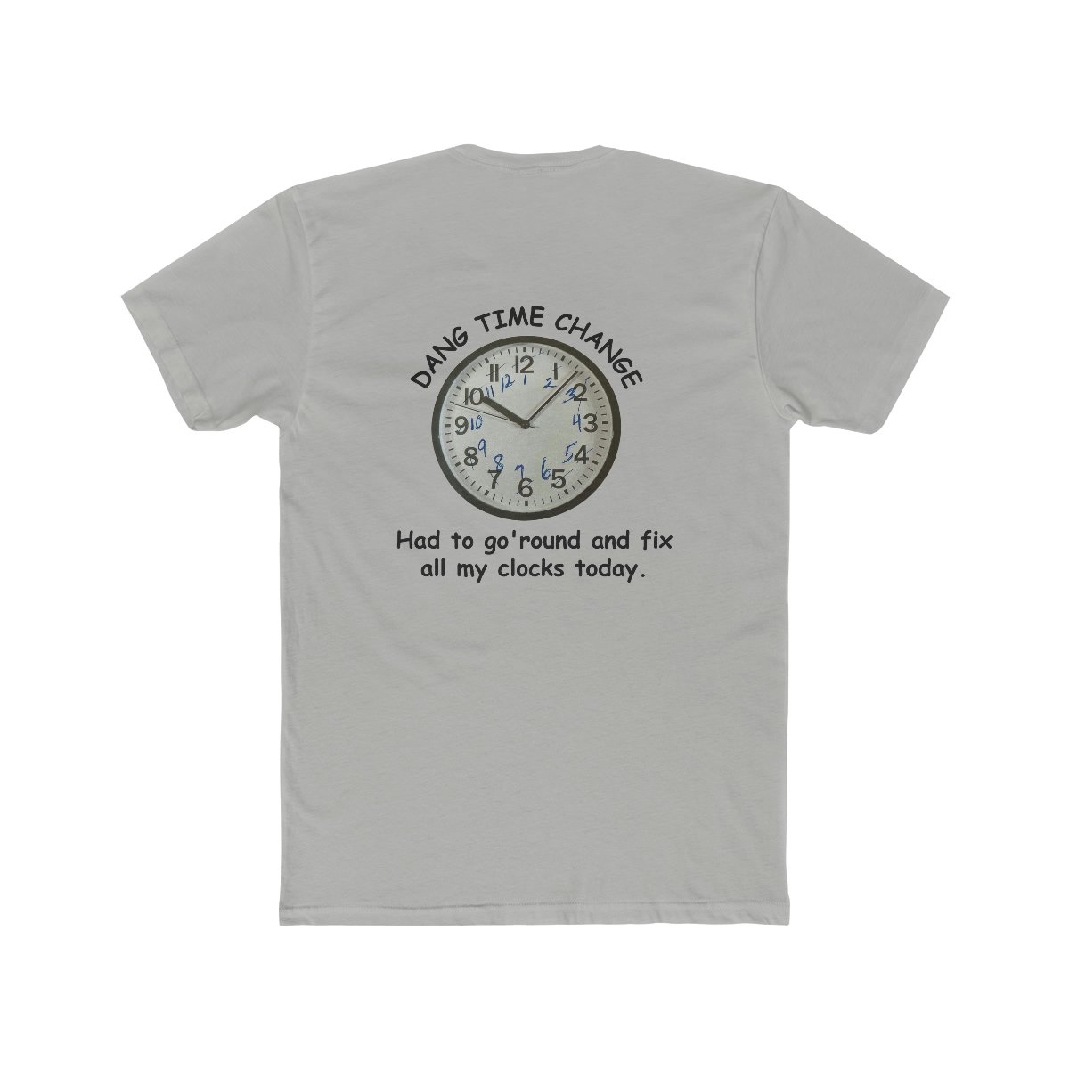 Men's Cotton Crew Tee - Image 3